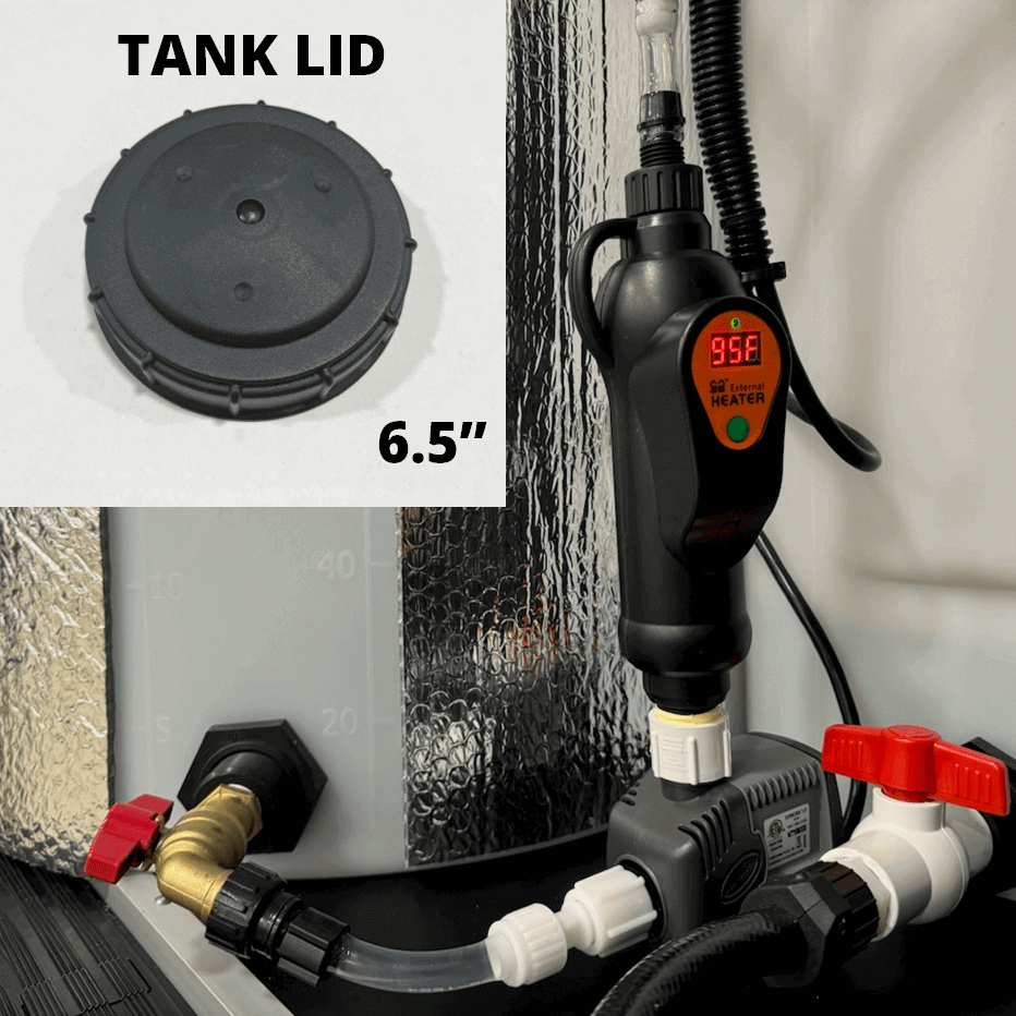 In Line Tank Warmer (6.5" Tank Lid)